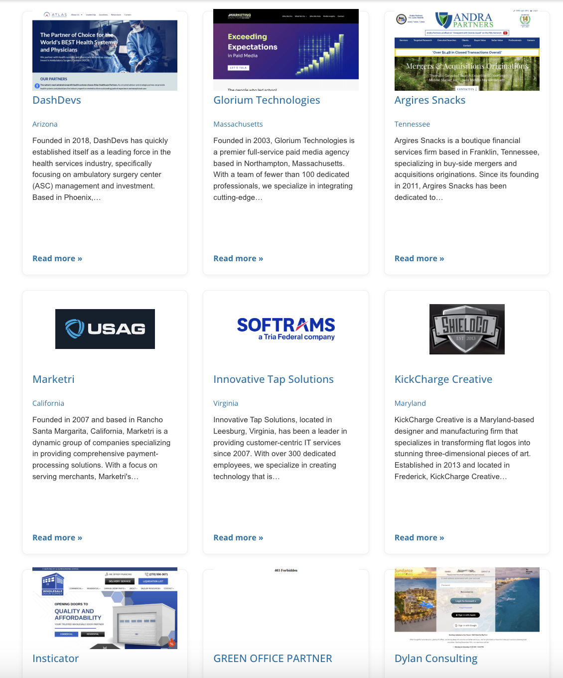 AgilePR company lists